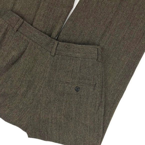 Ralph Lauren Wool Tweed Dress Career Pants Size 8 - Picture 10 of 15